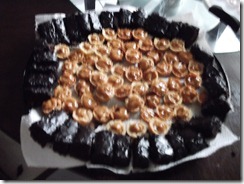 Sweet Platters, Cape Malay Koeksisters, Chocolate Squares and Caramel Tartlets